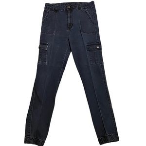 Y2K Blue Cargo Jeans